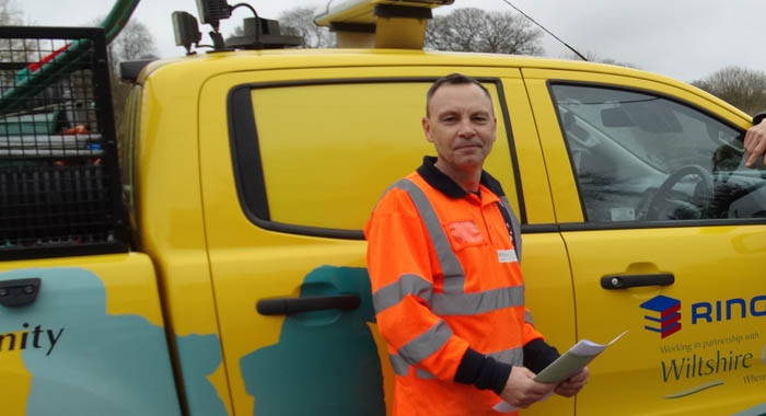 An image for Winterslow Parish Council website showing the Parish Steward