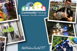 An image for Winterslow Parish Council website showing the Community Policing logo